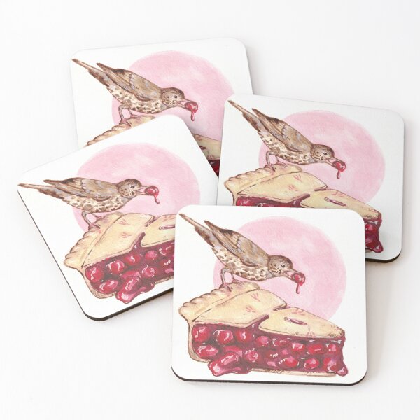 Item preview, Thrush on a Cherry Pie designed and sold by lindefee.