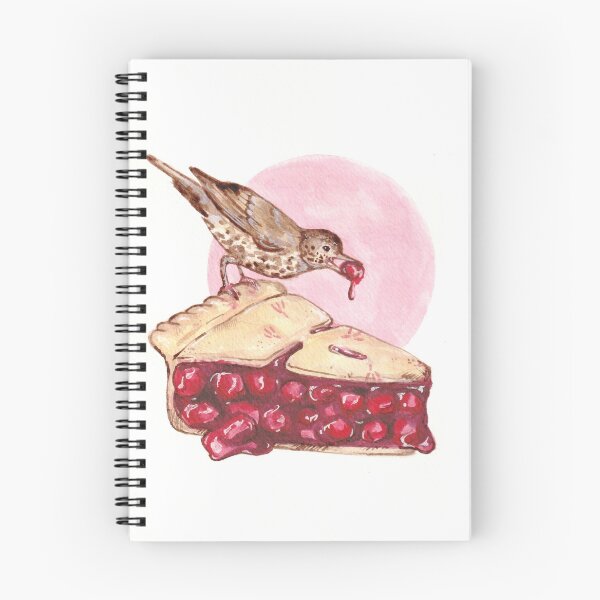 Item preview, Thrush on a Cherry Pie designed and sold by lindefee.