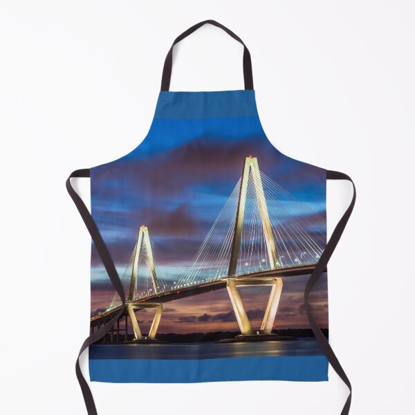 Item preview, Arthur Ravenel Bridge At Night designed and sold by mljdwhite.