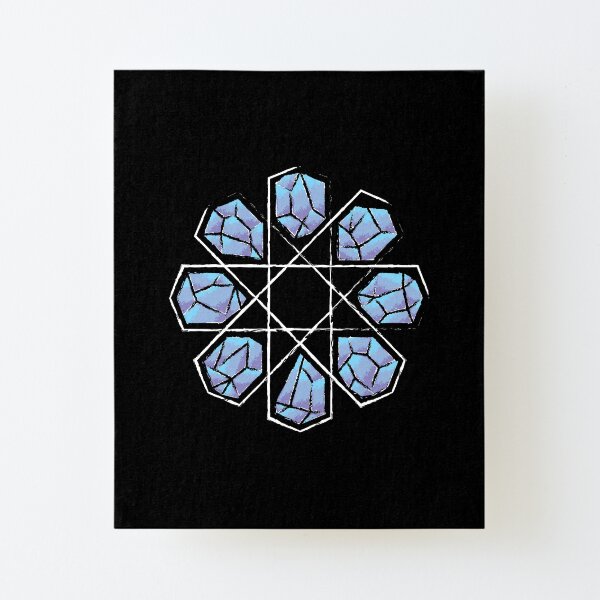 Marks of a Culture - Pattern Canvas Mounted Print