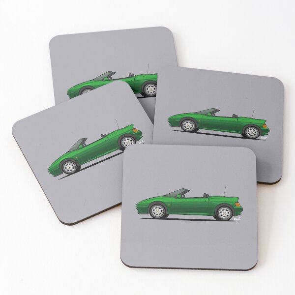 Item preview, M100 Elan sports car in BRG designed and sold by RJWautographics.