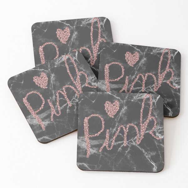 Item preview, Pink on black marble designed and sold by Ninaeva.