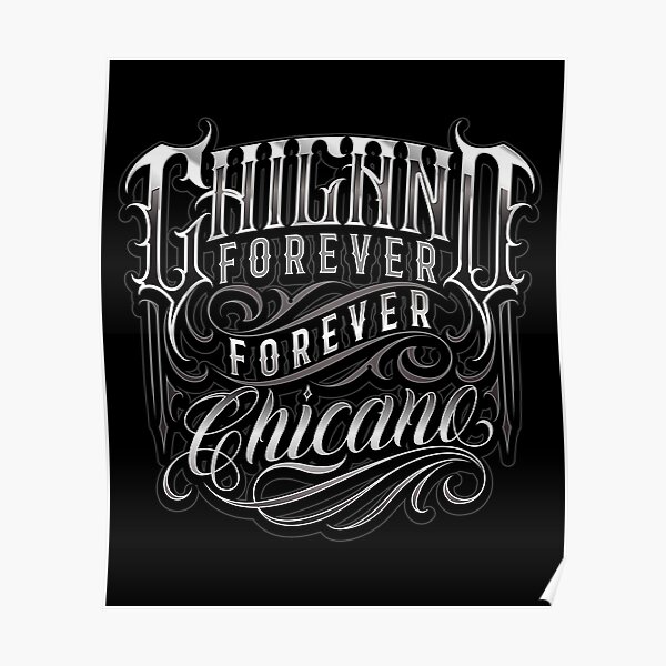 Chicano Posters Redbubble