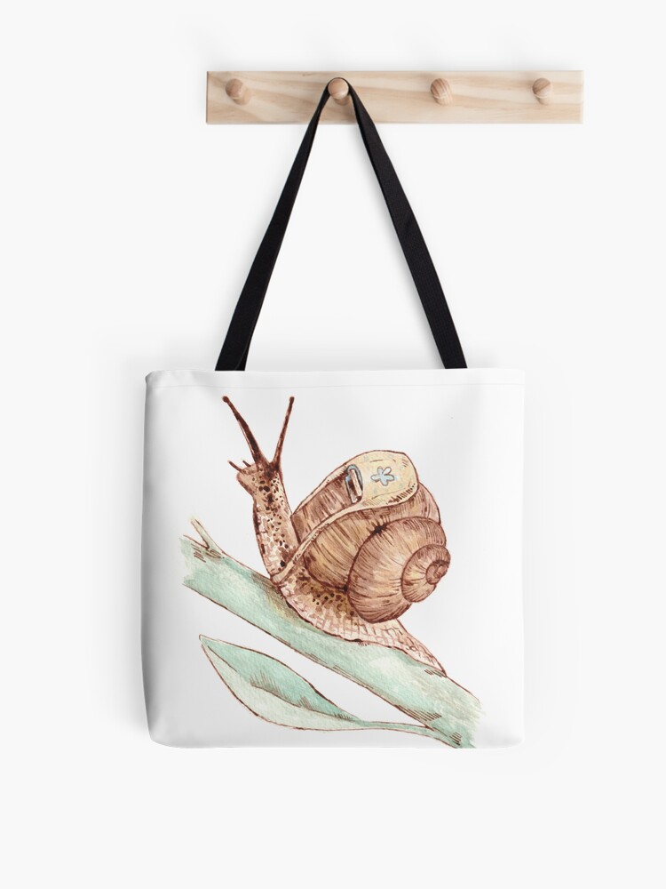 Snel Derpy Snail Casual Tote | LookHUMAN