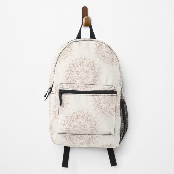 Item preview, Floral rose gold mandala designed and sold by RekhaArtGalaxy.