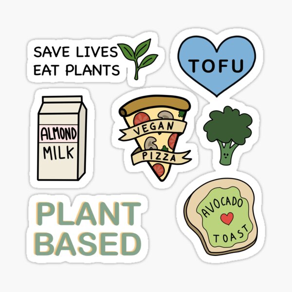 Artikel-Vorschau von Vegan Veganuary Starterpaket auf pflanzlicher Basis, designt und verkauft von MadaFaCose.
