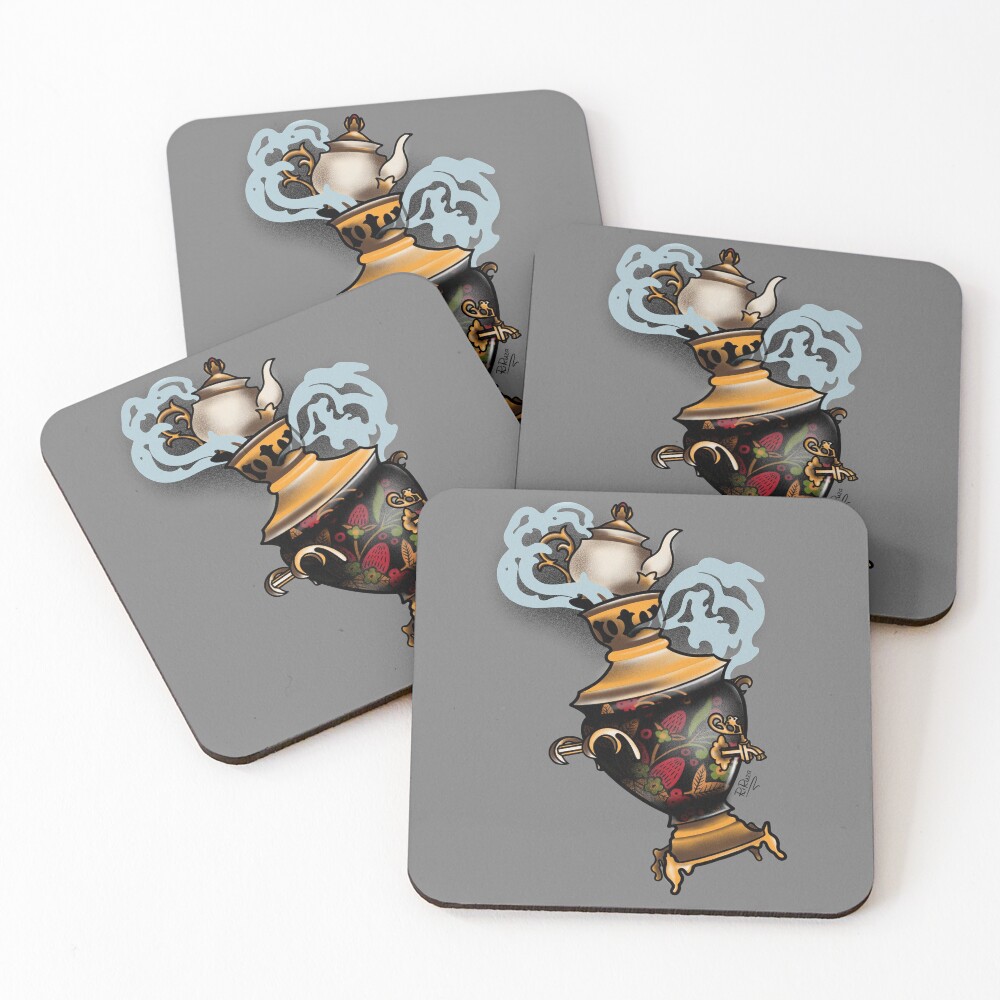 Item preview, Coasters (Set of 4) designed and sold by RiRuza.