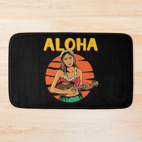 Item preview, Retro hula girl designed and sold by ElBeDesigns.