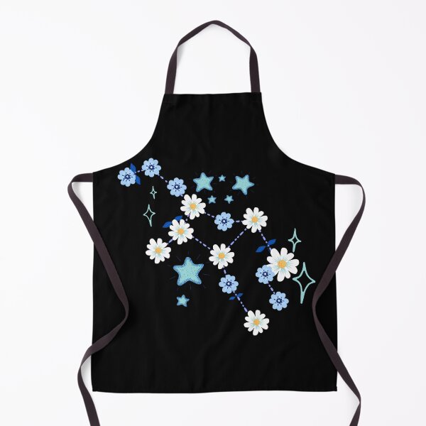 Item preview, Constellation blue flowers designed and sold by avocadissimo.