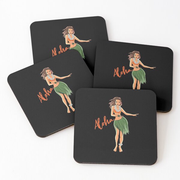 Item preview, Hula girl hawaii designed and sold by ElBeDesigns.