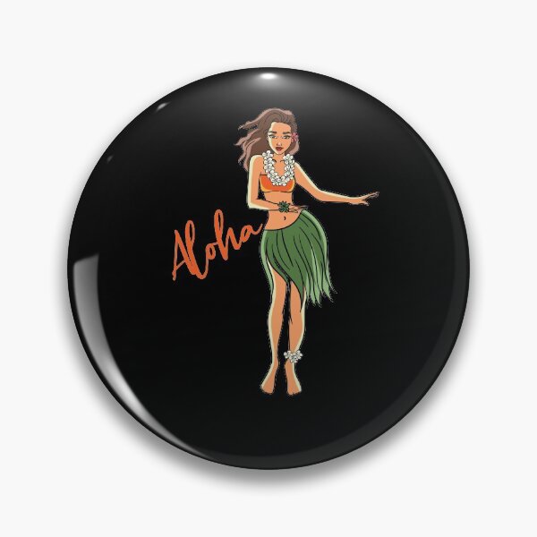 Item preview, Hula girl hawaii designed and sold by ElBeDesigns.