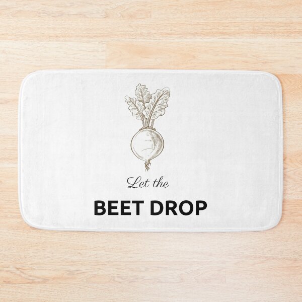 Item preview, Let the Beet Drop Pun Design designed and sold by L1 Creations.