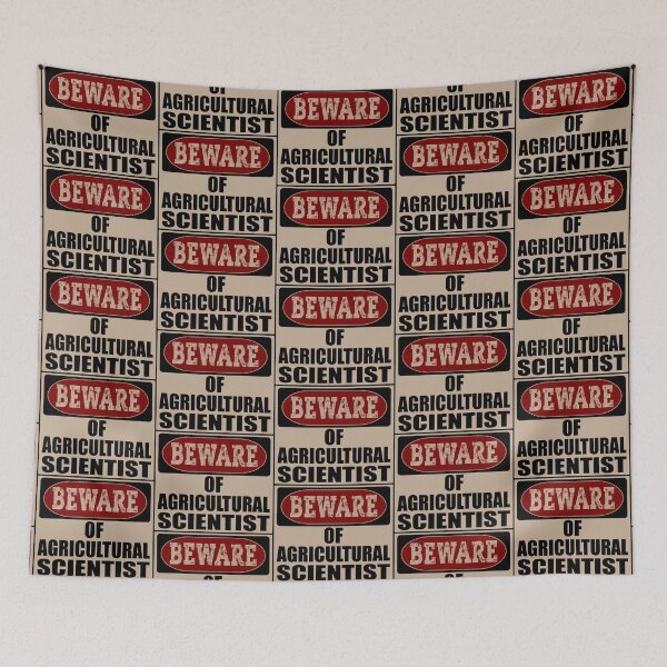 Item preview, Beware Of Agricultural Scientist designed and sold by soondoock.