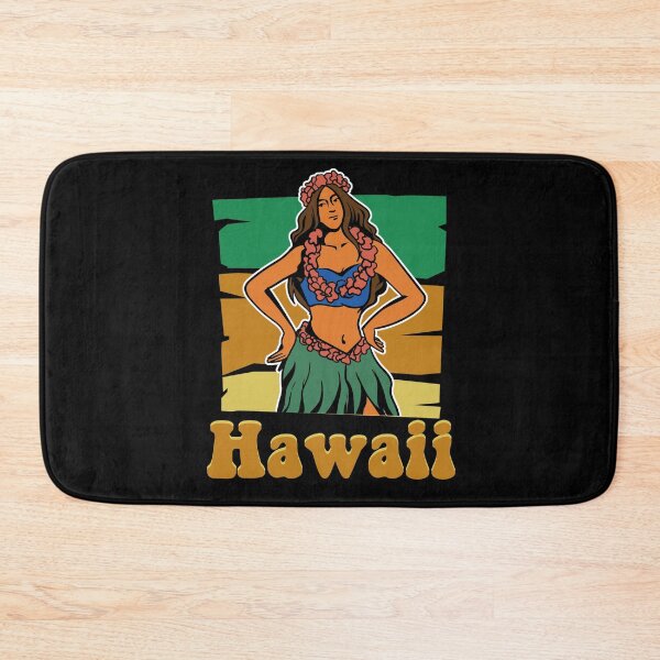 Item preview, Retro hula girl designed and sold by ElBeDesigns.
