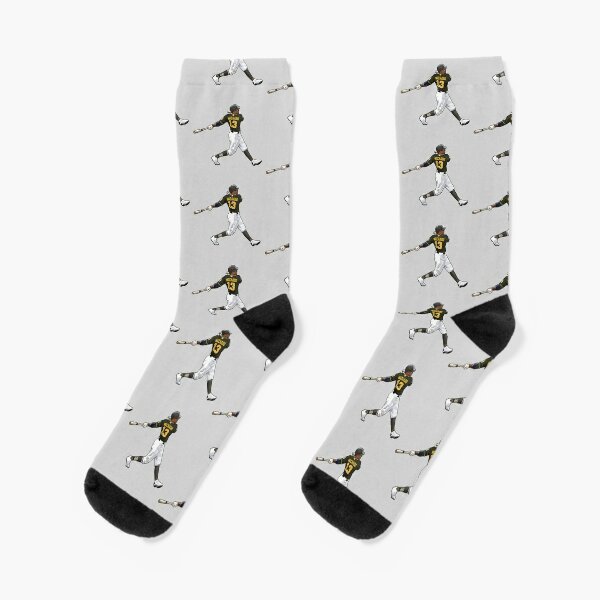 Men's Strideline Hank Aaron Swing Full Image Premium Crew Socks