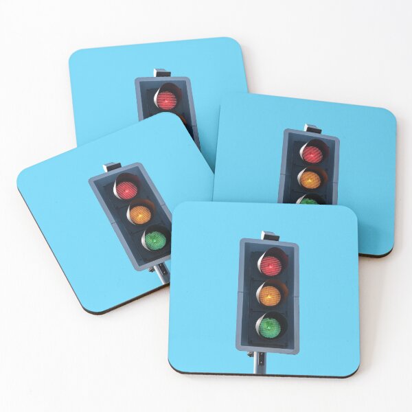 Item preview, Red, amber and green traffic lights driver's dilemma designed and sold by LindaCooke.