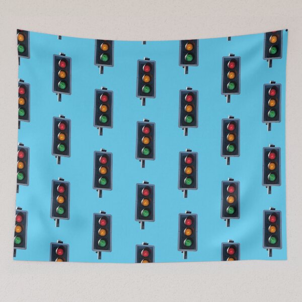 Item preview, Red, amber and green traffic lights driver's dilemma designed and sold by LindaCooke.