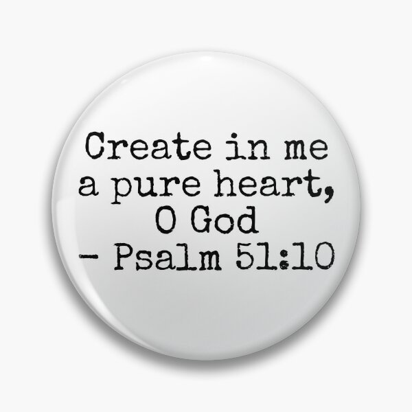 Item preview, Psalm 51:10 designed and sold by road-to-faith.
