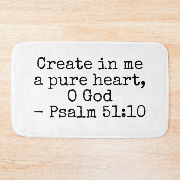 Item preview, Psalm 51:10 designed and sold by road-to-faith.