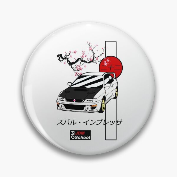 Artikelvorschau, JDM 22B Weiß Rot Sonnenedition entworfen und verkauft von oldschooljdm.