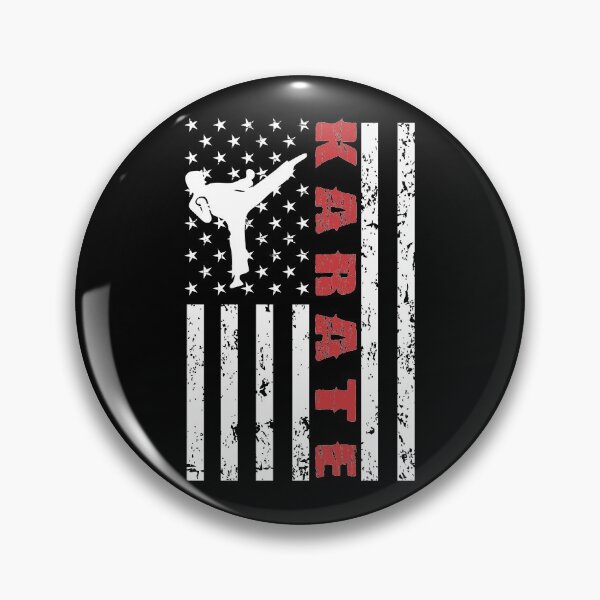 Item preview, Karate cobra American Flag designed and sold by pannolinno.