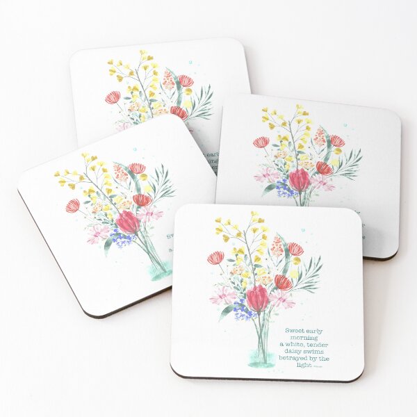 Item preview, WATERCOLOR FLORAL HAIKU designed and sold by tizicav.