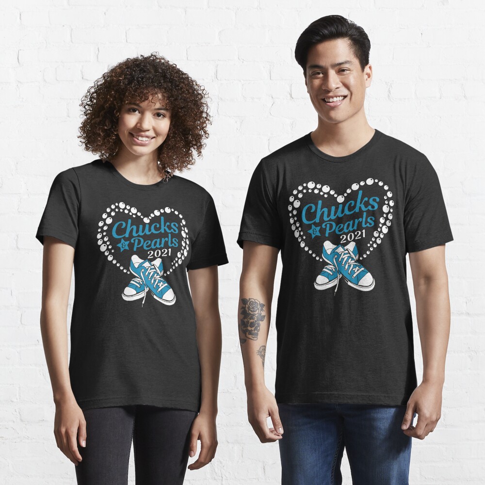 Chucks And Pearls Kamala Harris VP Inauguration 2021 T-Shirt