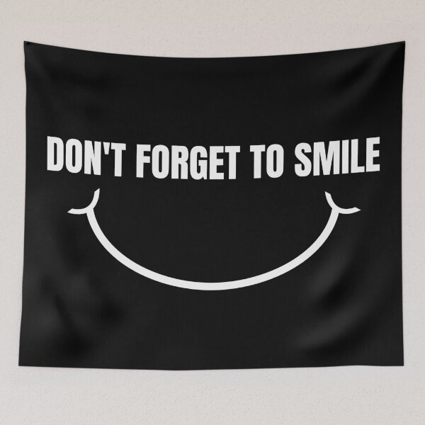 Item preview, Don't Forget To Smile - Positive Vibes designed and sold by Peishan02.
