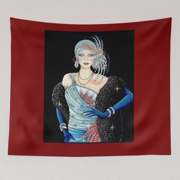 Item preview, FLAPPER : Vintage 1934 Beautiful Fashion Magazine Advertising Print designed and sold by posterbobs.
