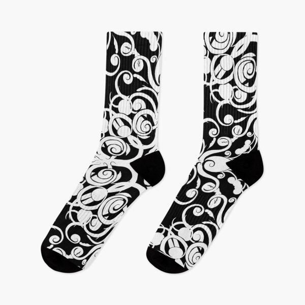 Item preview, Baroque Pattern in Black Design 498 designed and sold by Artnigel.
