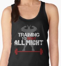 TRAINING TO BEAT ALL MIGHT Women's Tank Top
