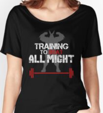 TRAINING TO BEAT ALL MIGHT Women's Relaxed Fit T-Shirt
