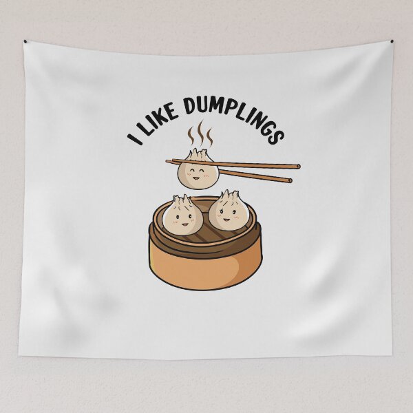 Item preview, I like dumplings designed and sold by ElBeDesigns.