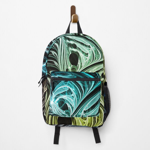 Item preview, Geometric Colourful Psychedelic Ripple Pattern - Ink 02 - Multicolour - Dark designed and sold by JordanHolmes.