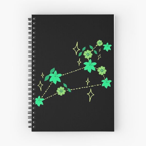 Item preview, Constellation green flowers designed and sold by avocadissimo.