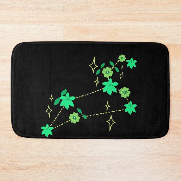 Item preview, Constellation green flowers designed and sold by avocadissimo.