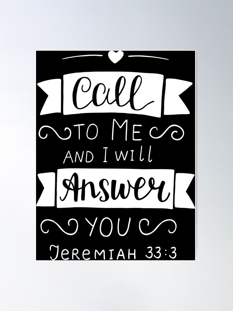 Jeremiah 33:3 ESV Inspirational Bible Verse Images Bible, 41% OFF