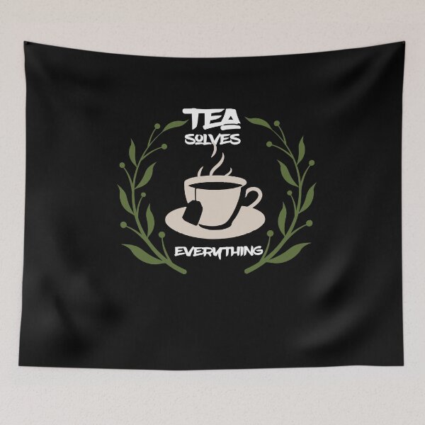 Item preview, Tea Solves Everything t-shirt  designed and sold by Perfectstyles.