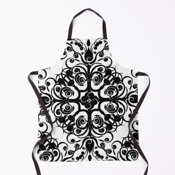 Item preview, Baroque Pattern in Black Design 499 designed and sold by Artnigel.