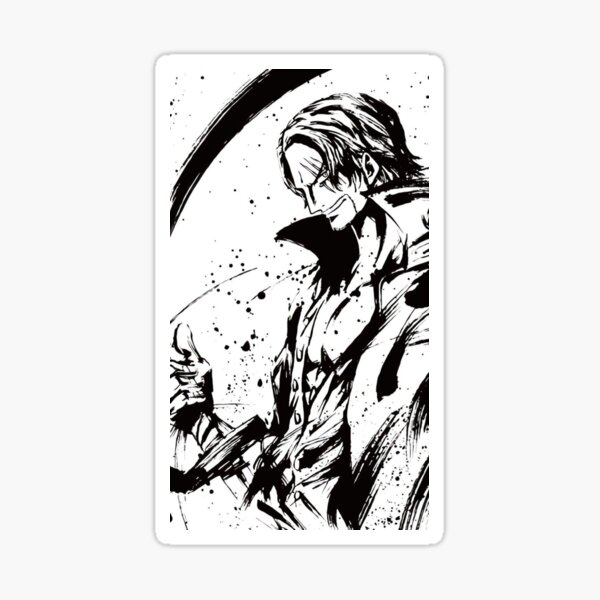 Shanks - One Piece Sticker for Sale by SchellStation