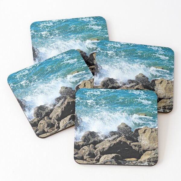 Item preview, Rocky Seashore Wave Seascape designed and sold by worldways.
