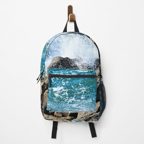 Item preview, Rocky Seashore Wave Seascape designed and sold by worldways.