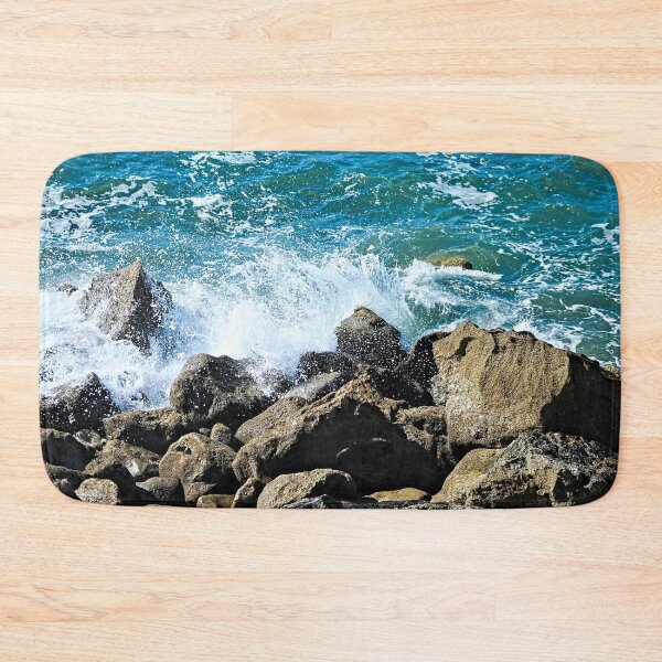Item preview, Rocky Seashore Wave Seascape designed and sold by worldways.