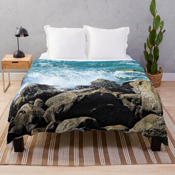 Item preview, Rocky Seashore Wave Seascape designed and sold by worldways.