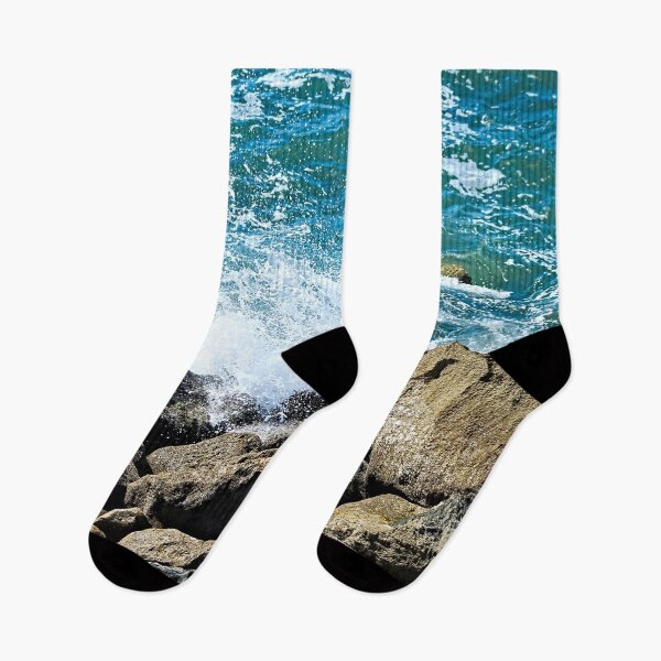 Item preview, Rocky Seashore Wave Seascape designed and sold by worldways.