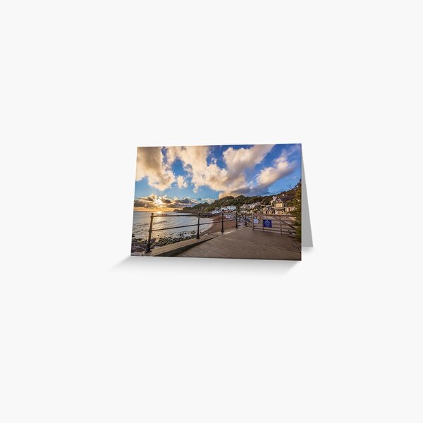 Welcome To Steephill Cove Greeting Card