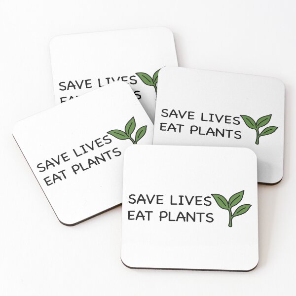 Item preview, Save Lives Eat Plants Vegan  designed and sold by MadaFaCose.