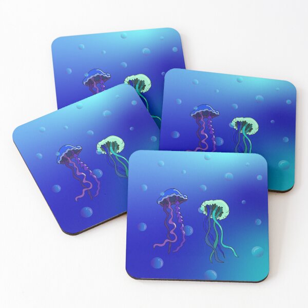 Item preview, Purple Jellyfishes designed and sold by EvaMelindy.