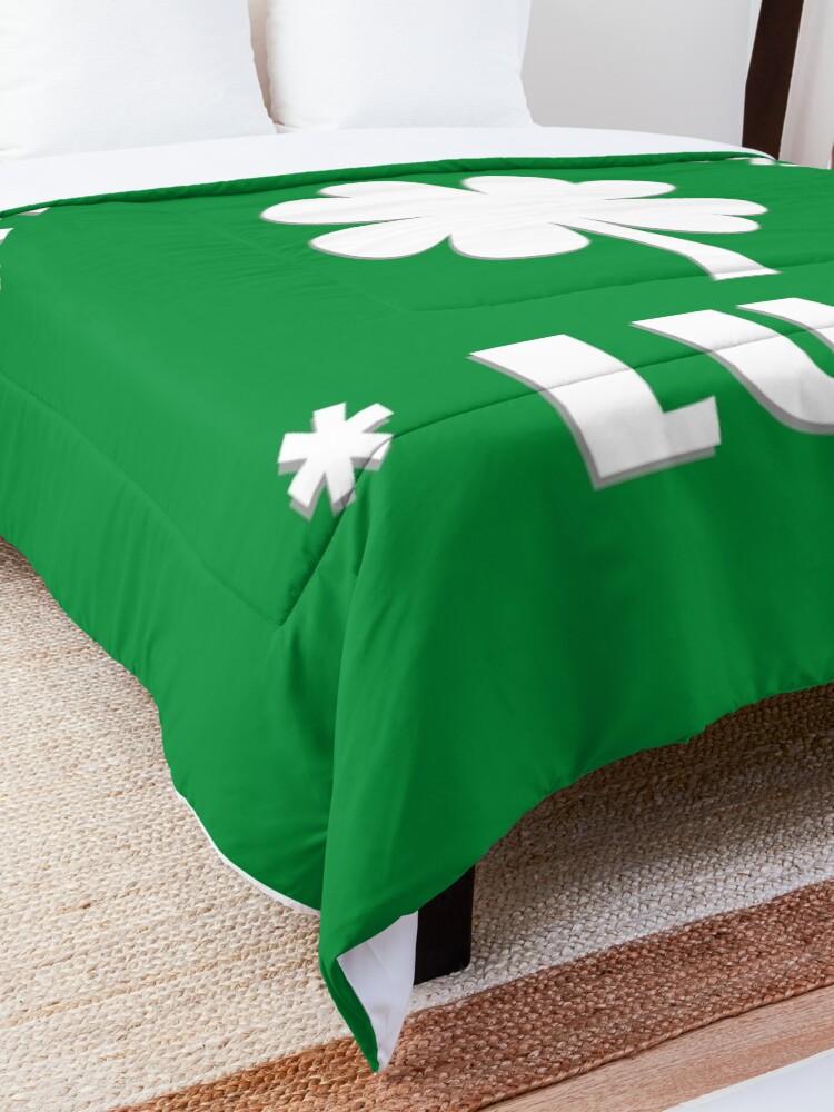 Alternate view of I'm Carrying My Luck Comforter