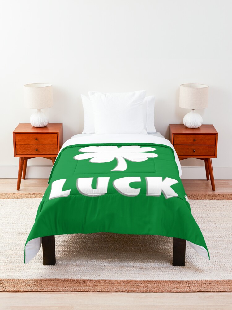 Alternate view of I'm Carrying My Luck Comforter